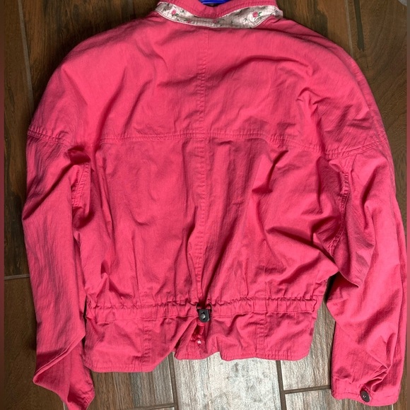 Vintage East West Pink Floral Jacket - Picture 5 of 7